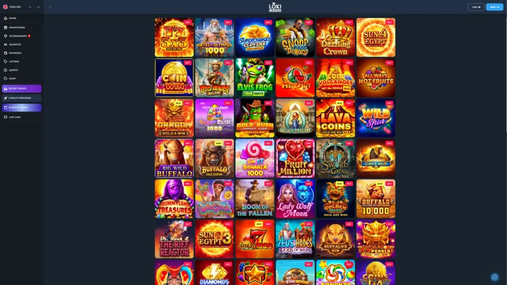 Кращі гральні автомати Loki Casino
